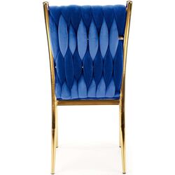 Стул Halmar K436 (Dark Blue/Gold) Thumb