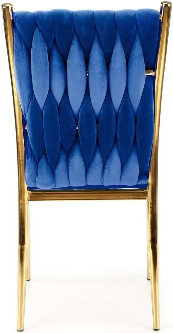 Стул Halmar K436 (Dark Blue/Gold) - 7
