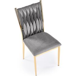 Scaun Halmar K436 (Gray/Gold) Thumb