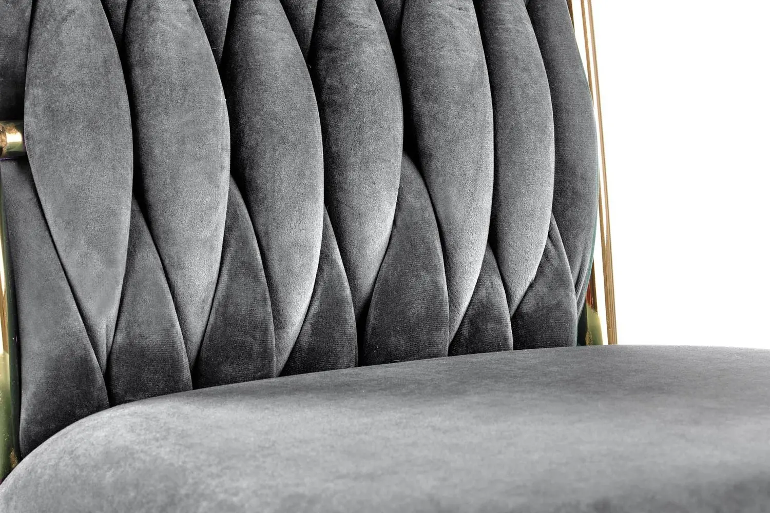 Scaun Halmar K436 (Gray/Gold)