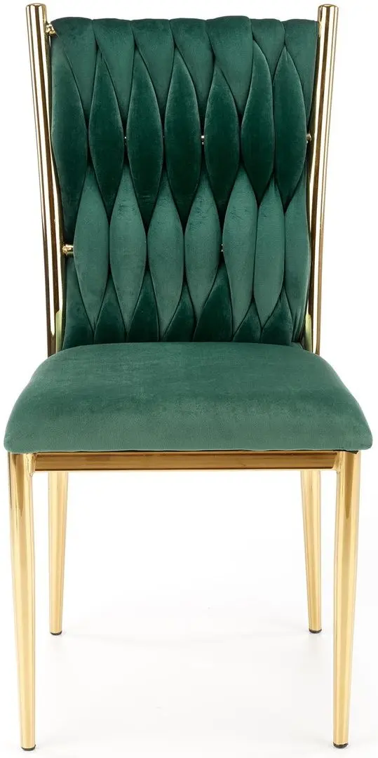 Scaun Halmar K436 (Green Dark/Gold)