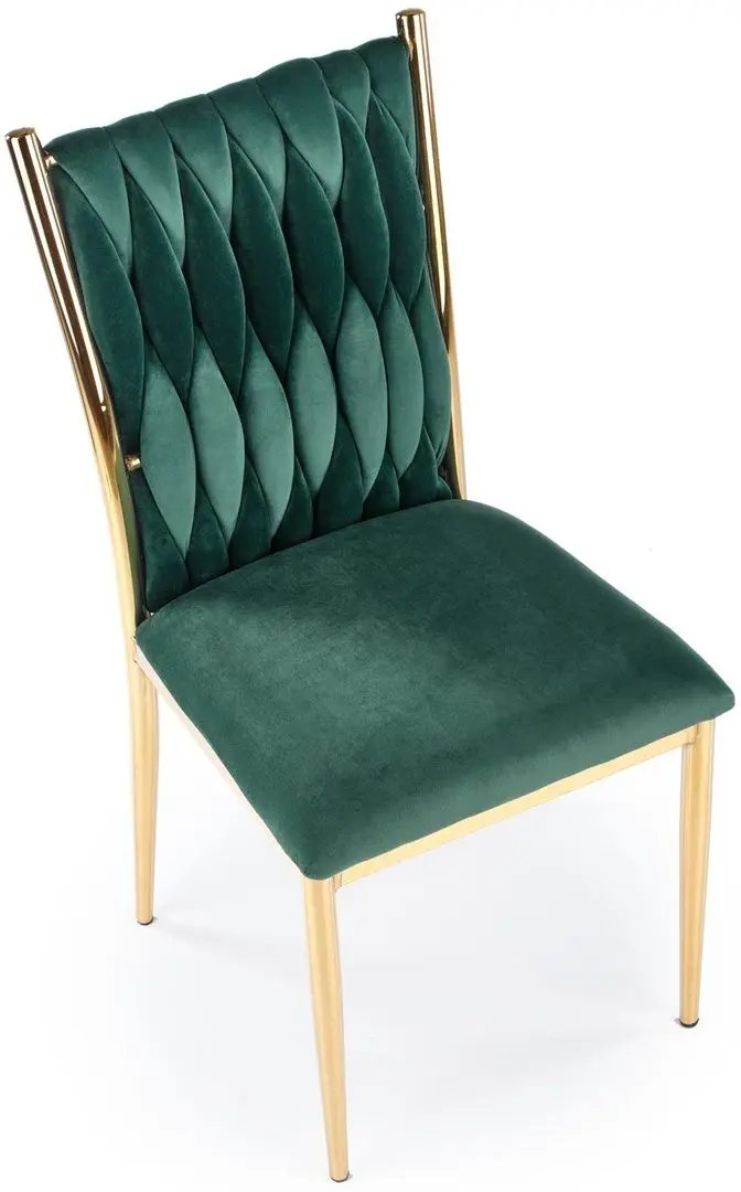 Scaun Halmar K436 (Green Dark/Gold)
