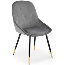 Стул Halmar K437 (Gray/Black/Gold) Thumb