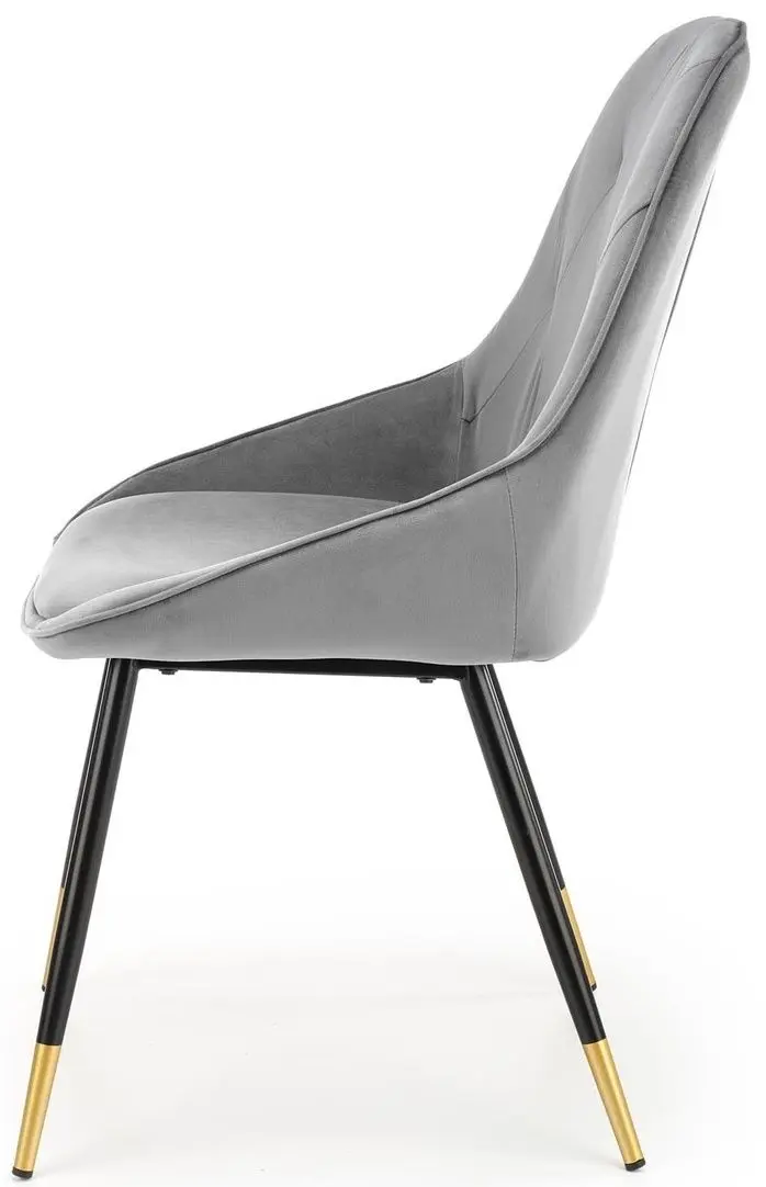 Стул Halmar K437 (Gray/Black/Gold)