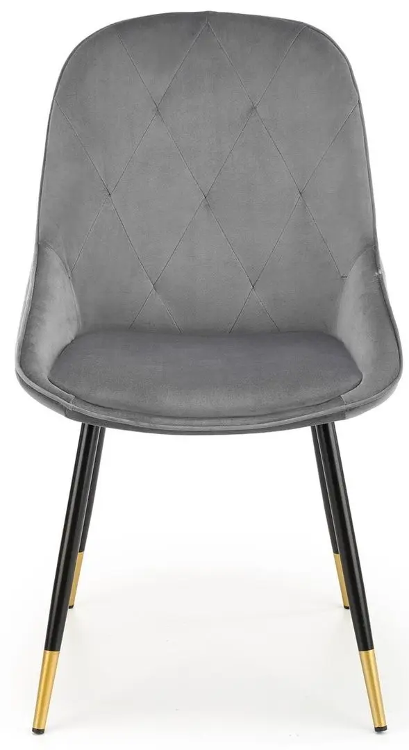 Стул Halmar K437 (Gray/Black/Gold)