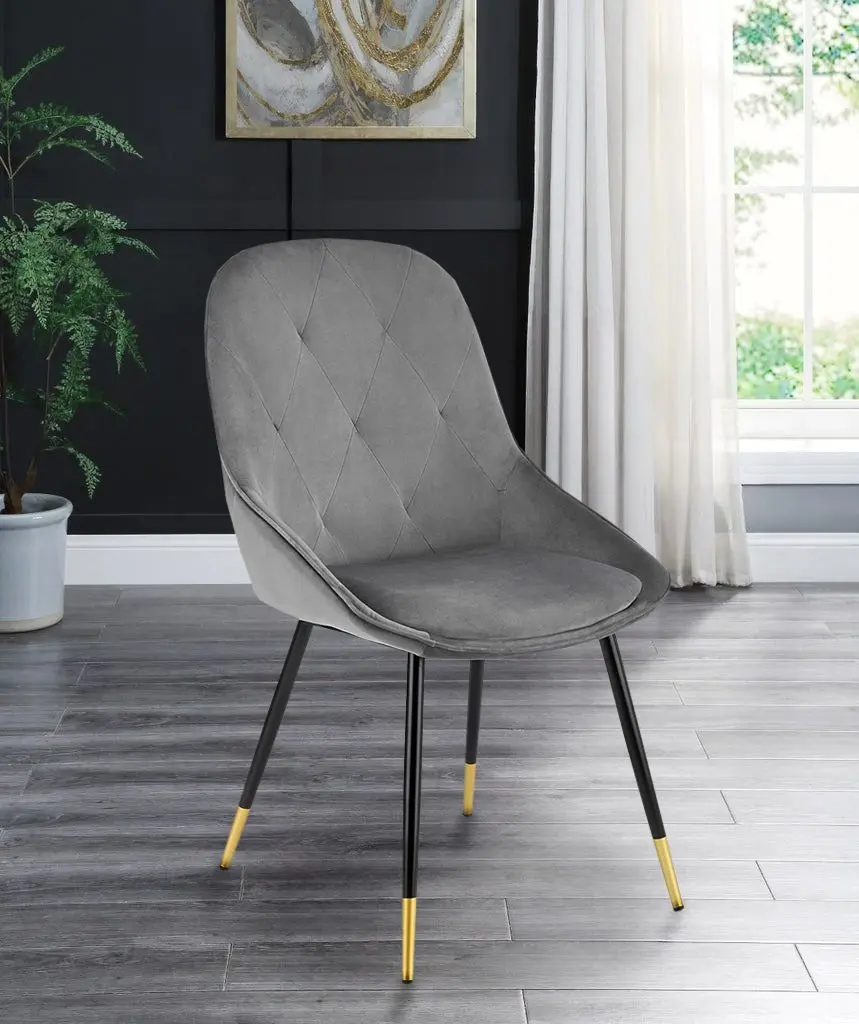 Стул Halmar K437 (Gray/Black/Gold)