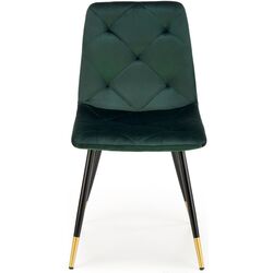 Scaun Halmar K438 (Dark Green/Black/Gold) Thumb
