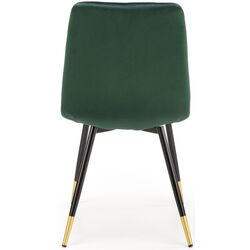 Scaun Halmar K438 (Dark Green/Black/Gold) Thumb