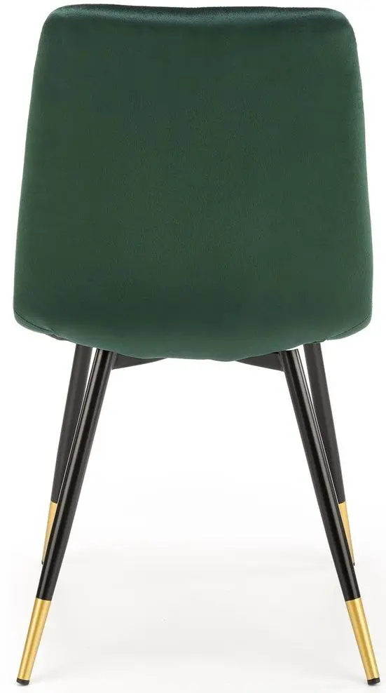 Scaun Halmar K438 (Dark Green/Black/Gold)