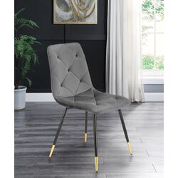 Стул Halmar K438 (Gray/Black/Gold)