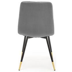 Стул Halmar K438 (Gray/Black/Gold) Thumb