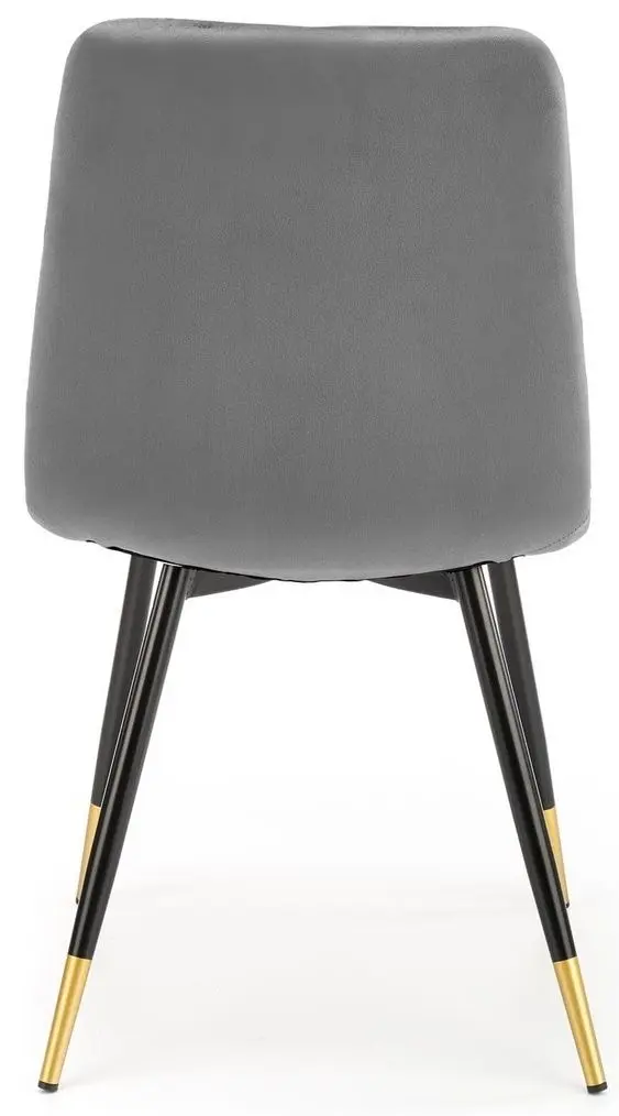 Стул Halmar K438 (Gray/Black/Gold) - 4