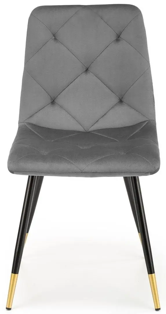 Стул Halmar K438 (Gray/Black/Gold) - 7