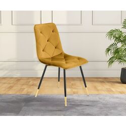 Scaun Halmar K438 (Mustard/Black)