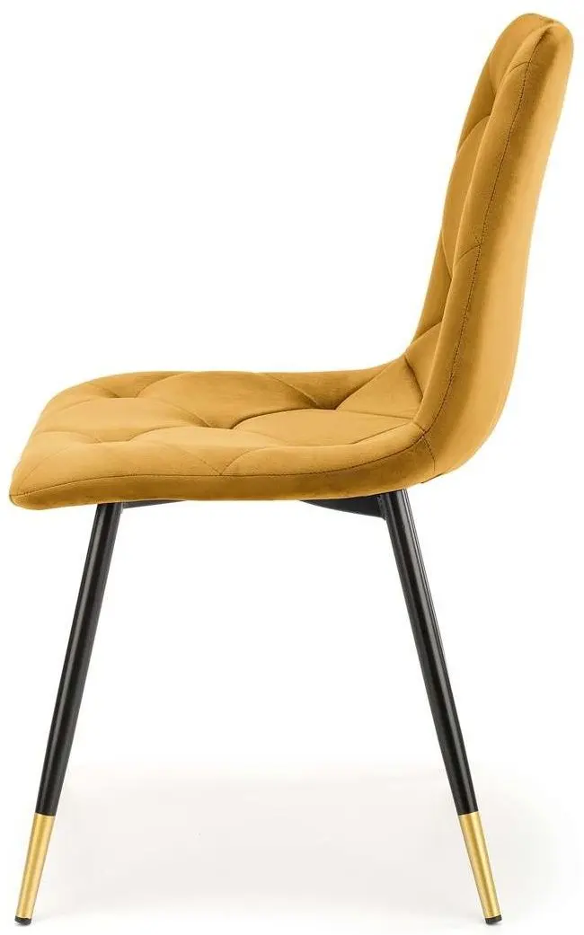 Scaun Halmar K438 (Mustard/Black) - 5