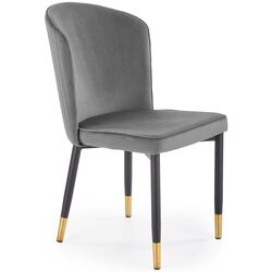 Стул Halmar K446 (Gray/Black/Gold) Thumb