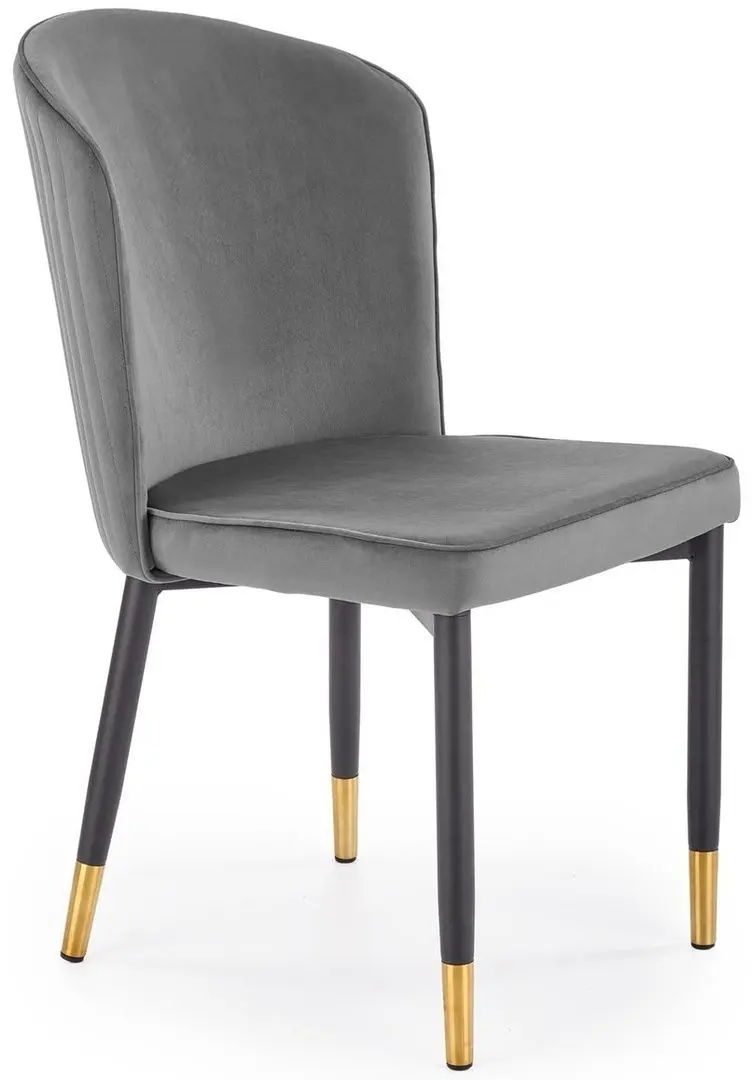 Стул Halmar K446 (Gray/Black/Gold) - 3