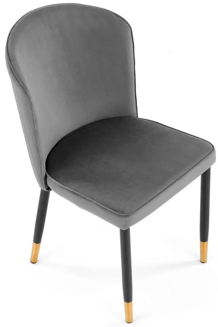 Стул Halmar K446 (Gray/Black/Gold) - 4