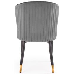 Стул Halmar K446 (Gray/Black/Gold) Thumb