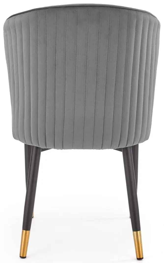 Стул Halmar K446 (Gray/Black/Gold) - 5