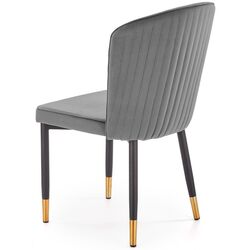Стул Halmar K446 (Gray/Black/Gold) Thumb
