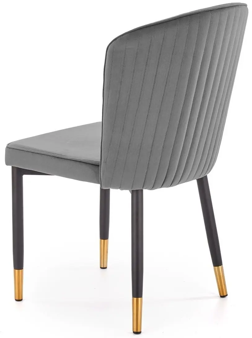 Стул Halmar K446 (Gray/Black/Gold) - 6