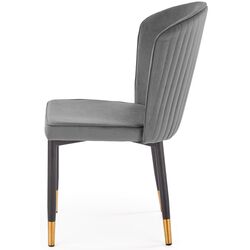 Стул Halmar K446 (Gray/Black/Gold) Thumb
