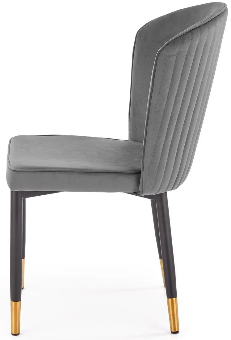 Стул Halmar K446 (Gray/Black/Gold) - 7