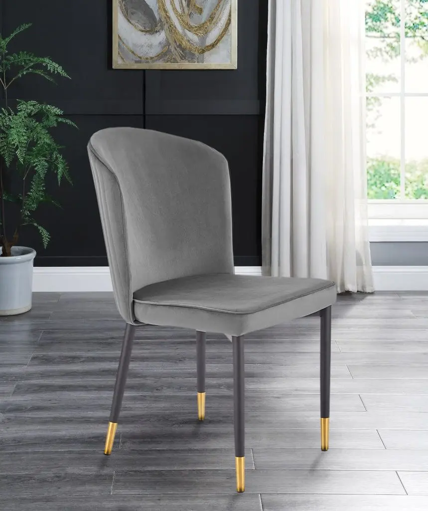 Стул Halmar K446 (Gray/Black/Gold)