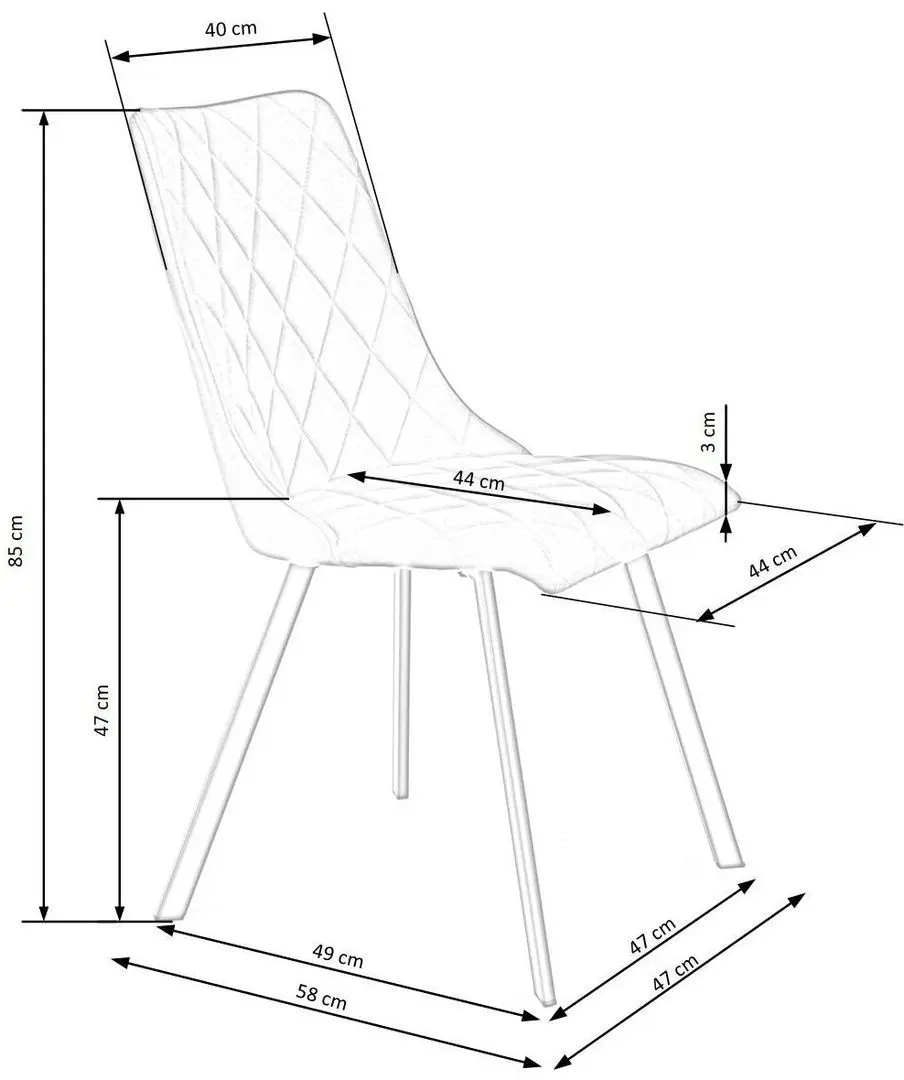 Scaun Halmar K450 (Black)