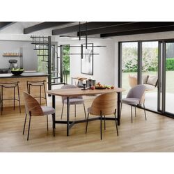 Стул Halmar K451 (Gray/Walnut Light) Thumb