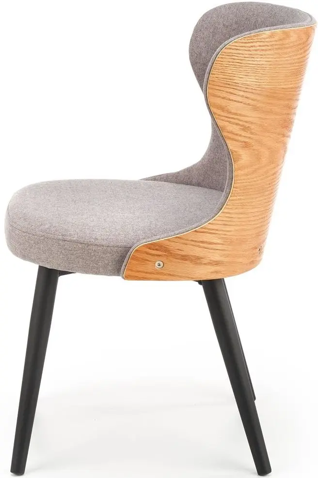 Стул Halmar K452 (Gray/Natural Oak) - 4