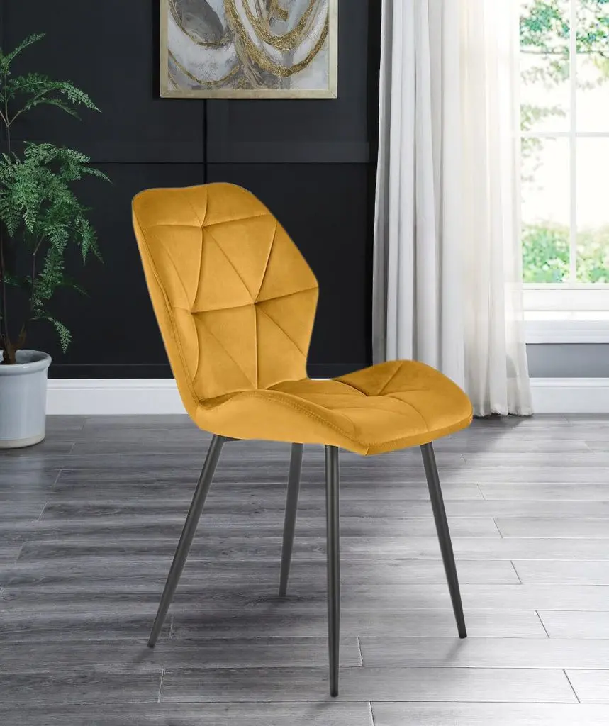 Scaun Halmar K453 (Mustard/Black)