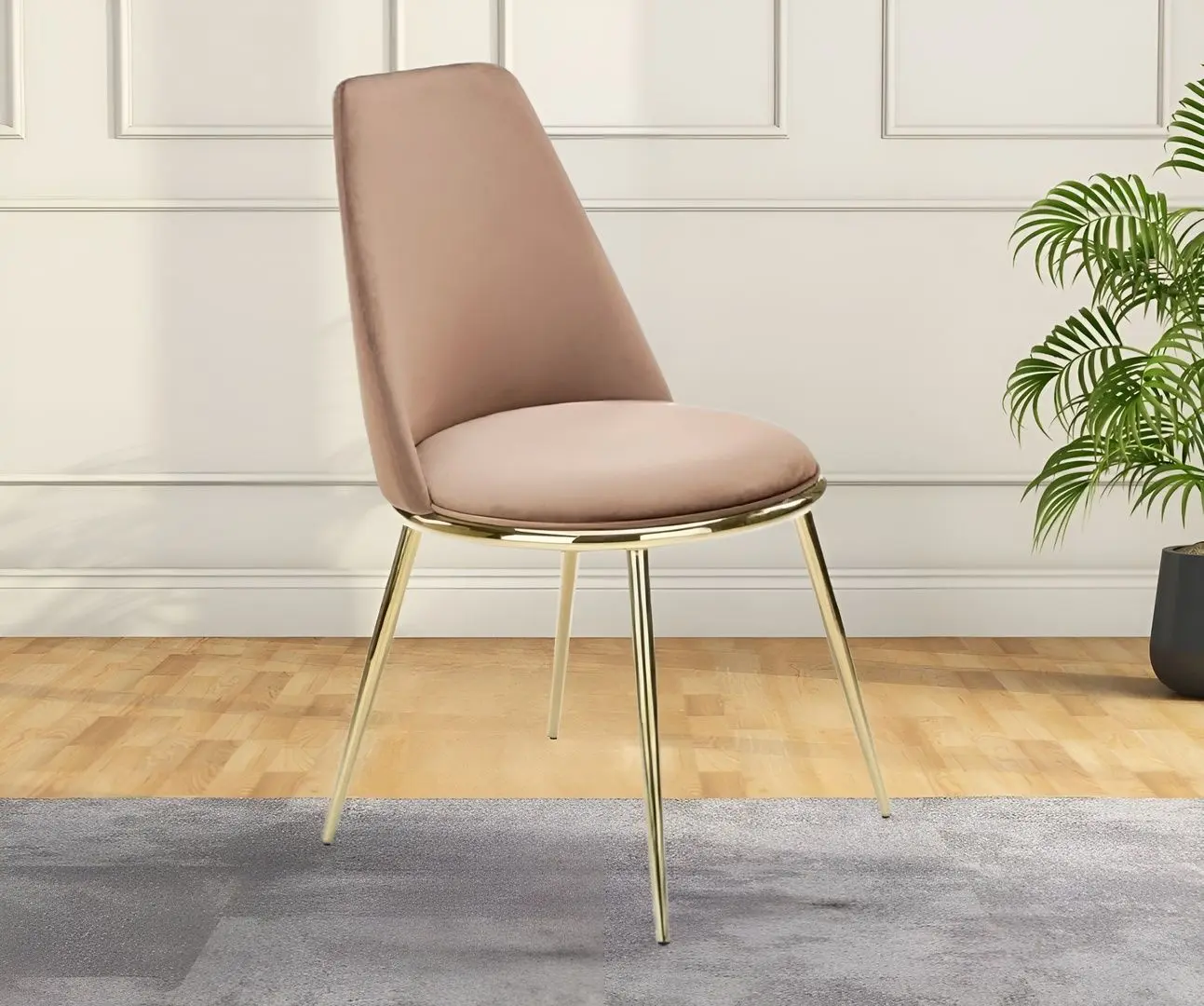 Scaun Halmar K460 (Beige/Gold)