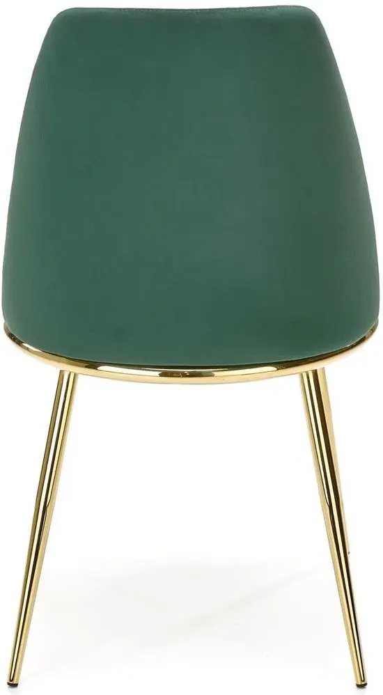 Scaun Halmar K460 (Dark Green/Gold) - 4