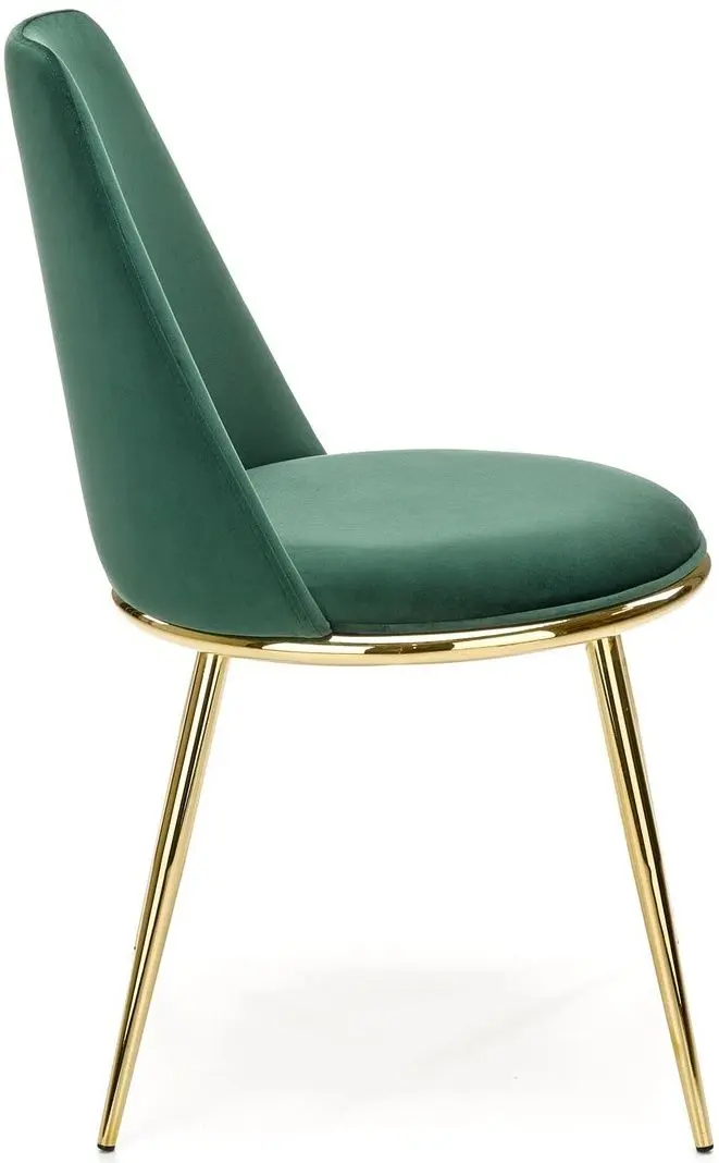 Scaun Halmar K460 (Dark Green/Gold) - 5