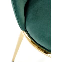 Scaun Halmar K460 (Dark Green/Gold) Thumb