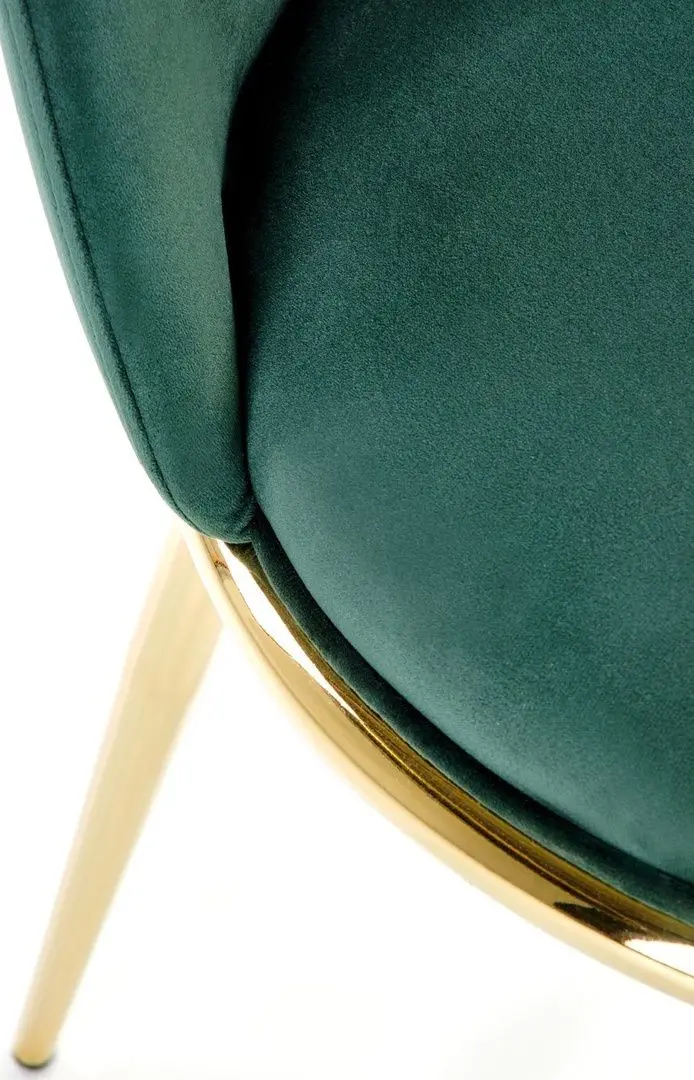 Scaun Halmar K460 (Dark Green/Gold) - 9