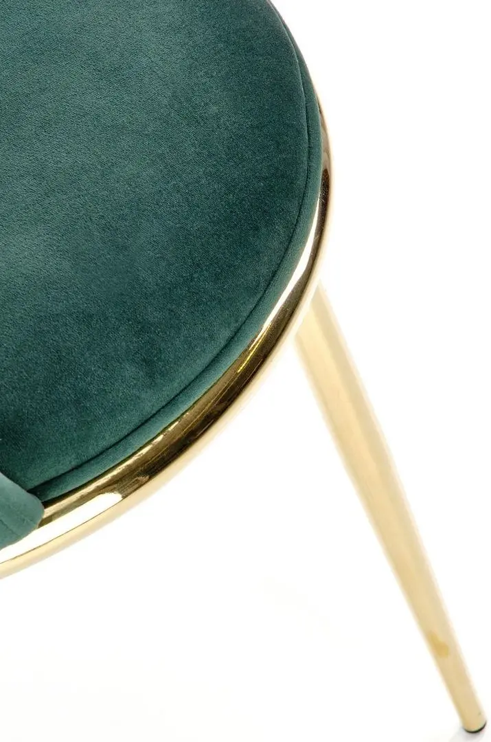 Scaun Halmar K460 (Dark Green/Gold) - 8