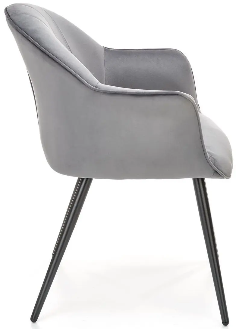 Scaun Halmar K468 (Gray/Black) - 6