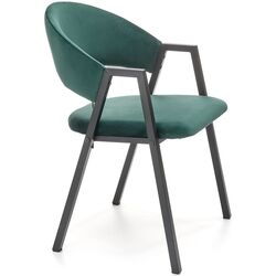 Стул Halmar K473 (Dark Green/Black) Thumb