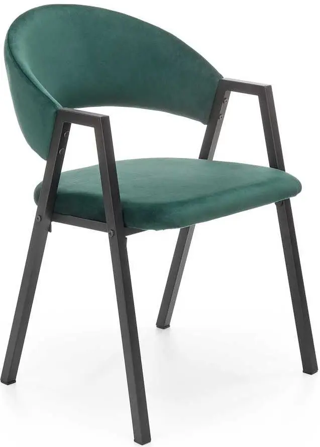 Стул Halmar K473 (Dark Green/Black)