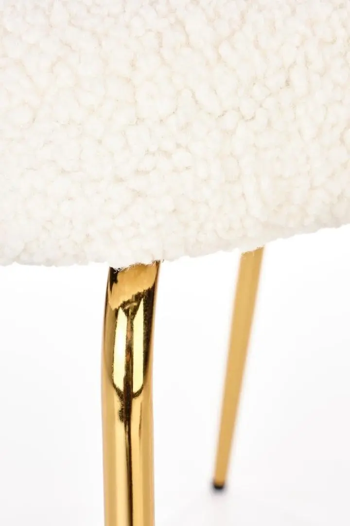 Scaun Halmar K474 (Cream/Gold)