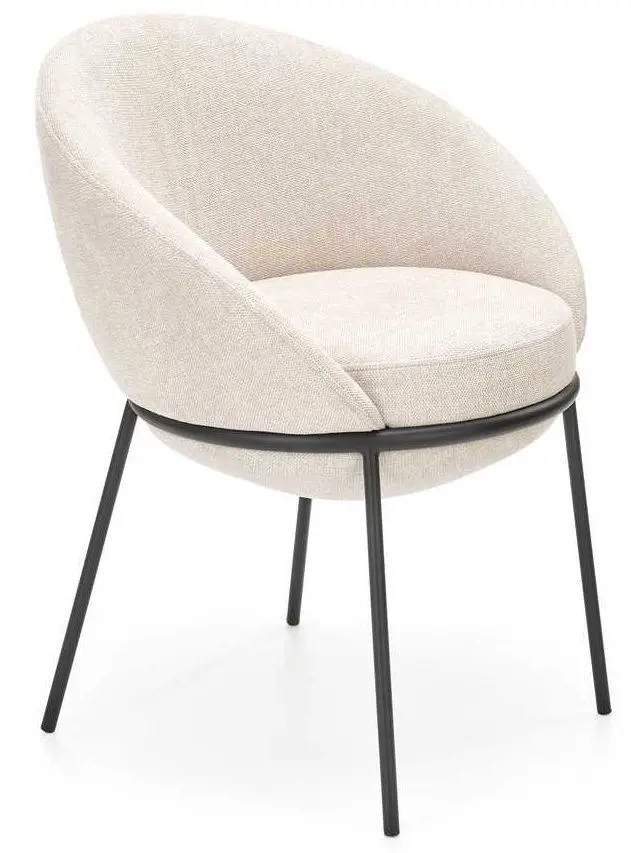 Scaun Halmar K482 (Beige/Black)