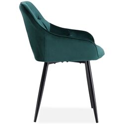 Стул Halmar K487 (Dark Green/Black) Thumb