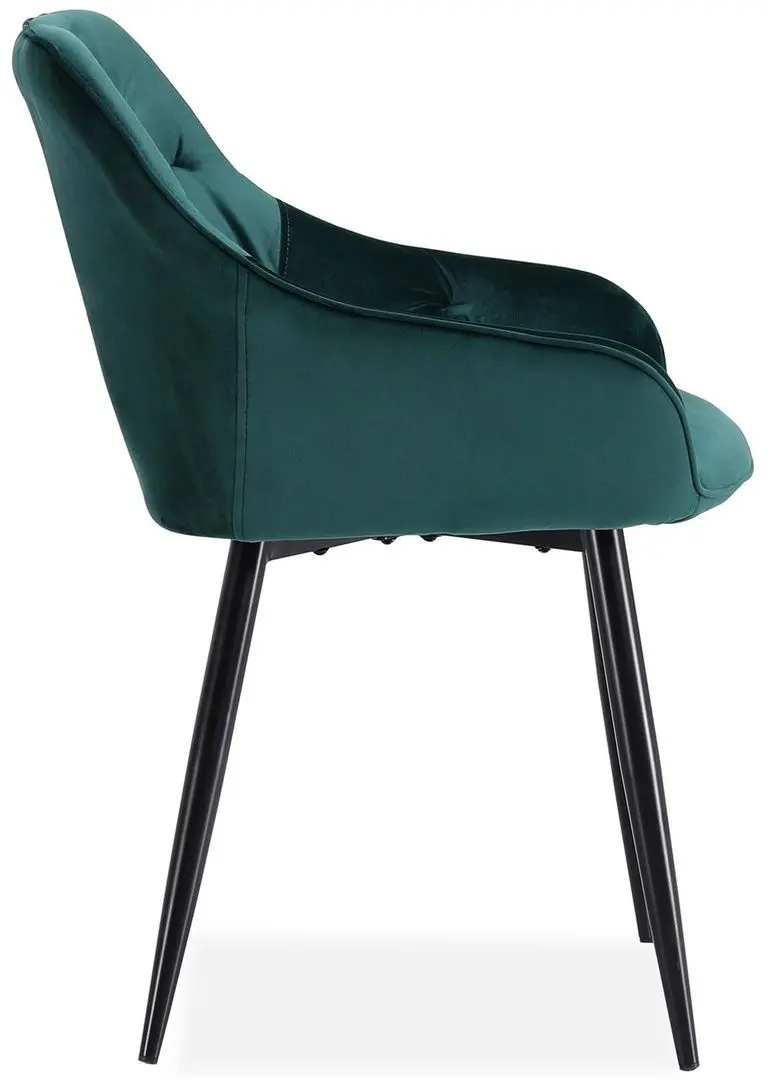 Стул Halmar K487 (Dark Green/Black) - 3