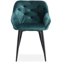 Стул Halmar K487 (Dark Green/Black) Thumb