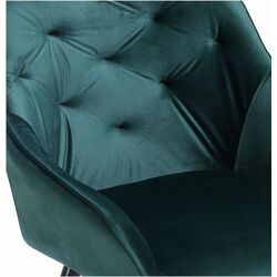 Стул Halmar K487 (Dark Green/Black) Thumb