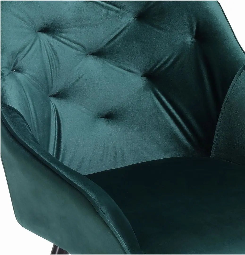Стул Halmar K487 (Dark Green/Black) - 7