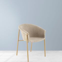 Scaun Halmar K489 (Beige/Natural)